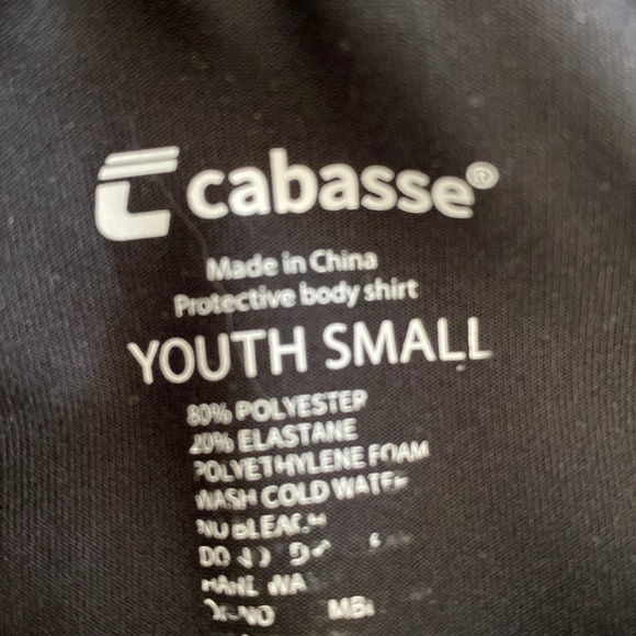 Youth Padded Protective Shirt, small - Picture 3 of 4